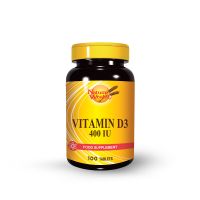 NATURAL WEALTH, VITAMIN D 400 IJ, 100 TABLETA