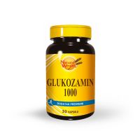 NATURAL WEALTH, GLUKOZAMIN 1000mg, 30 KAPSULA