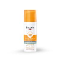 EUCERIN, OIL CONTROL TONIRANI GEL-KREM ZA ZAŠTITU MASNE KOŽE OD SUNCA SPF 50+ SVETLI, 50ml