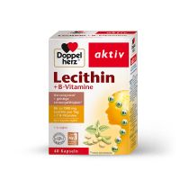 DOPPELHERZ, AKTIV, LECITIN + VITAMINI B GRUPE, 40 KAPSULA