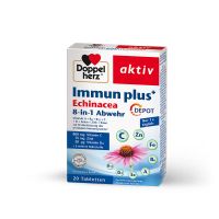 DOPPELHERZ, IMMUN PLUS + ECHINACEA, 20 TABLETA