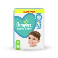 PAMPERS, PELENE ACTIVE BABY VPP6, 44 KOMADA