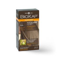 BIOKAP, NUTRICOLOR, FARBA ZA KOSU 7.1 ŠVEDSKO PLAVA, 140 ml