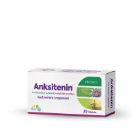 ANKSITENIN, L-TEANIN + EKSTRAKT PASIFLORE, 20 TABLETA