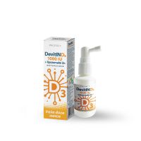 DEVITIN D3 1000 IU + LIPOZOMALNI ZN, ORALNI SPREJ ZA ODRASLE, 30 ml