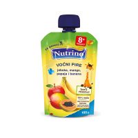 NUTRINO, VOĆNI PIRE–JABUKA, MANGO, PAPAJA, BANANA, 100 g