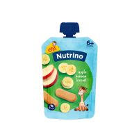 NUTRINO, VOĆNI PIRE - JABUKA, BANANA, BISKVIT, 180g