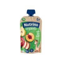 NUTRINO ORGANIC, VOĆNI PIRE - JABUKA, KRUŠKA, BRESKVA, 100g