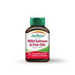 JAMIESON, WILD SALMON & FISH OILS, 1000 mg
