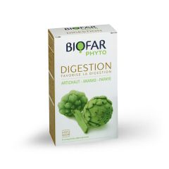 BIOFAR, PHYTO DIGESTION, ARTIČOKA-ANANAS-PAPAJA, 8 ŠUMEĆIH TABLETA