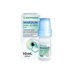 DIETPHARM, MAKULIN DUAL ACTION KAPI ZA OČI, 10ML