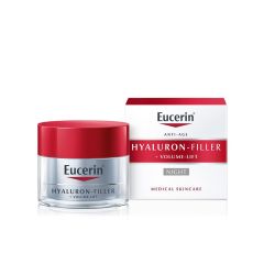 EUCERIN, HYALURON-FILLER + VOLUME-LIFT NOĆNA KREMA, 50 ml