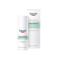 EUCERIN, DERMOPURE MATIRAJUĆI FLUID ZA MASNU KOŽU LICA, 50 ml