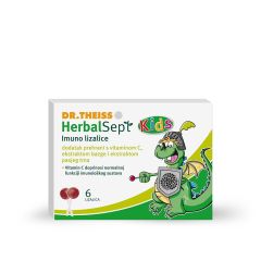 DR.THEISS, HERBALSEPT KIDS LIZALICA ZA IMUNITET, 6 KOMADA