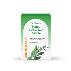 DR.THEISS, ŽALFIJA+VIT C PASTILE, 24 KOMADA