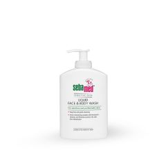 SEBAMED, SENSITIVE SKIN TEČNA EMULZIJA ZA LICE I TELO SA PUMPICOM, 300 ml