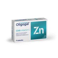 OLIGOGAL Zn + VITAMIN C, 30 KAPSULA