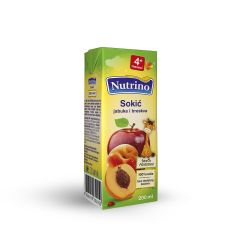 NUTRINO, SOKIĆ JABUKA I BRESKVA, 200 ml