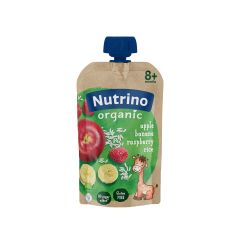 NUTRINO, ORGANIC VOĆNI PIRE - JABUKA, BANANA, MALINA, PIRINAČ, 100g