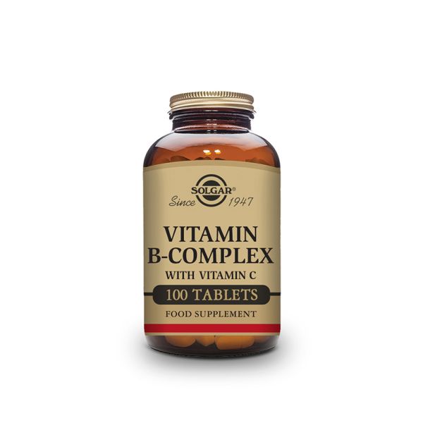 SOLGAR, VITAMIN B KOMPLEKS SA VITAMINOM C, 100 TABLETA