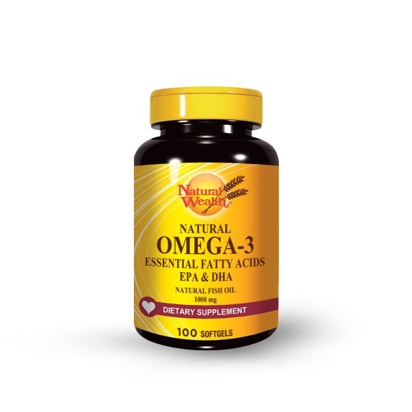 NATURAL WEALTH, OMEGA 3, 100 KAPSULA