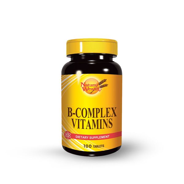 NATURAL WEALTH, VITAMIN B COMPLEKS, 100 TABLETA