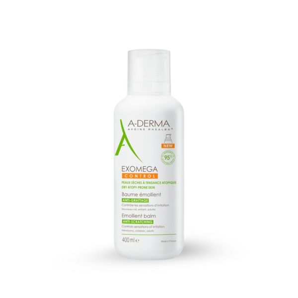 A-DERMA, EXOMEGA CONTROL EMOLIJENTNI BALZAM, 400 ml