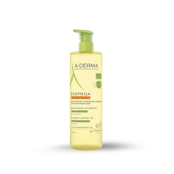 A-DERMA, EXOMEGA CONTROL EMOLIJENTNO ULJE ZA PRANJE, 750 ml