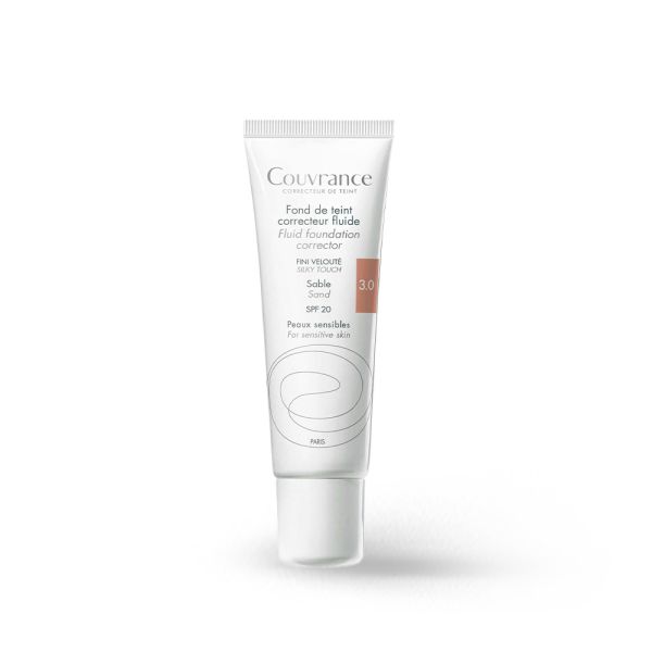 AVENE, COUVRANCE KOREKTIVNI TEČNI PUDER BR.3.0 SPF20, 30 ml