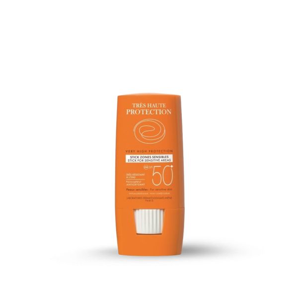 AVENE, STIK ZA OSETLJIVA PODRUČIJA SPF 50+, 8 g