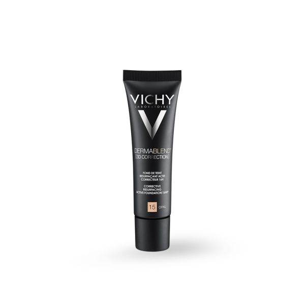 VICHY, DERMABLEND 3D TEČNI PUDER SPF 25 BR.15, 30 ml