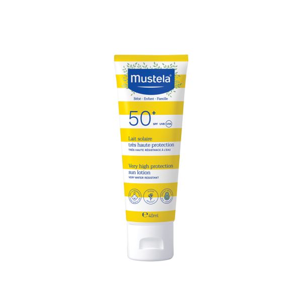 MUSTELA, LOSION SA VISOKOM UV ZAŠTITOM, 40 ml