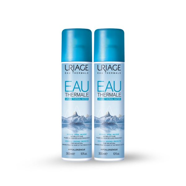 URIAGE, EAU THERMALE TERMALNA VODA, 2x300 ml