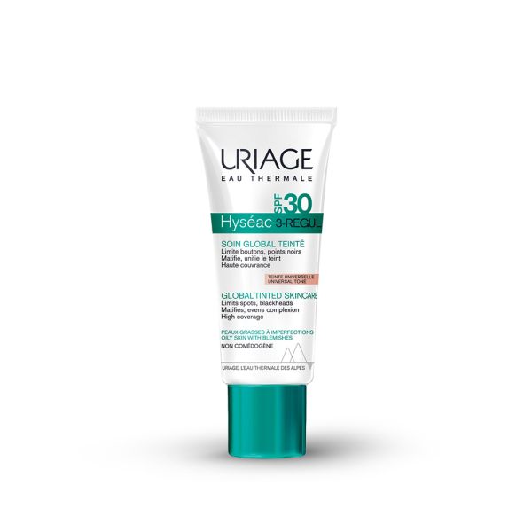 URIAGE, HYSEAC 3-REGULAR TONIRANA KREMA SPF 30, 40ml