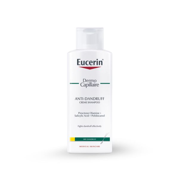 EUCERIN, DERMOCAPILLAIRE KREM ŠAMPON PROTIV SUVE PERUTI, 250ml