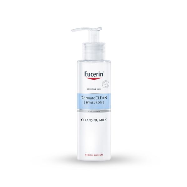 EUCERIN, DERMATOCLEAN [HYALURON] MLEKO ZA ČIŠĆENJE LICA, 200 ml