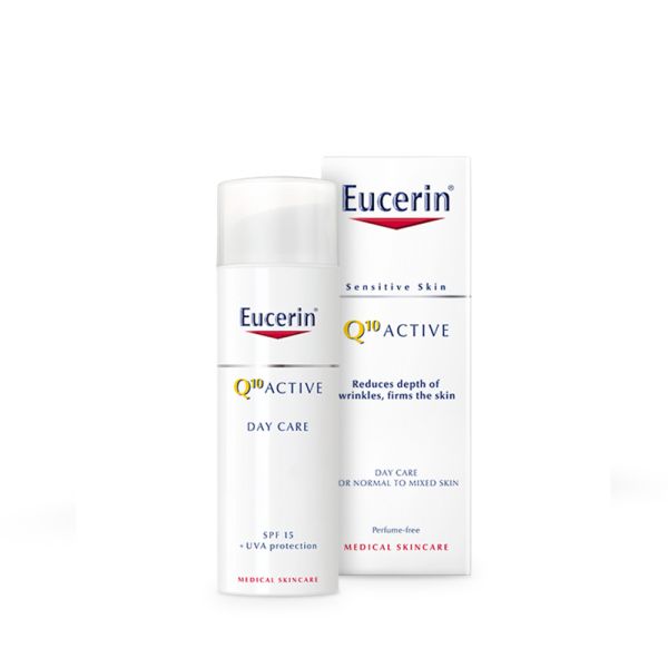 EUCERIN, Q10 ACTIVE DNEVNA KREMA ZA NORMALNU I MEŠOVITU KOŽU, 50 ml