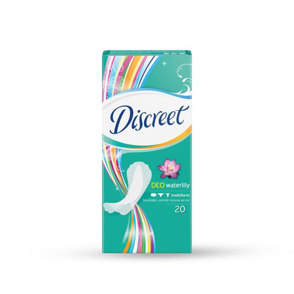 DISCREET, REGULAR  DEO WATER LILLY ULOŠCI, 20 KOMADA