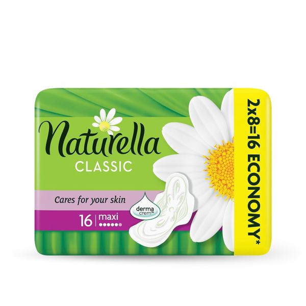 NATURELLA, CLASSIC THICK DUO MAXI ULOŠCI, 16 KOMADA