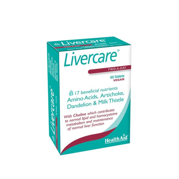 HEALTH AID, LIVERCARE, 60 TABLETA