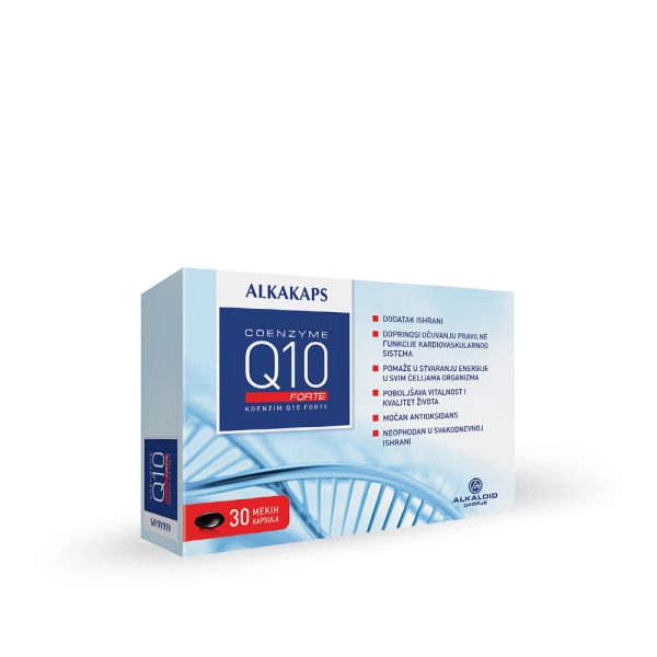 ALKAKAPS COENZYME Q10 FORTE, 30 KAPSULA