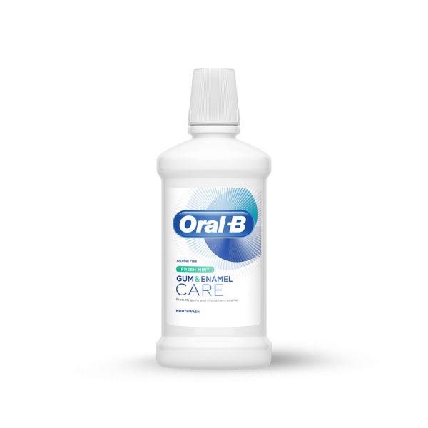 ORAL-B, TEČNOST ZA ISPIRANJE USTA GUMM & ENAMEL FRESH MINT, 500ml