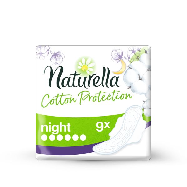 NATURELLA, ULTRA COTTON NIGHT ULOŠCI, 9 KOMADA