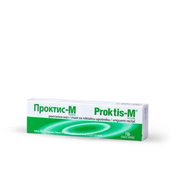 PROKTIS-M PLUS, REKTALNA MAST, 30 g