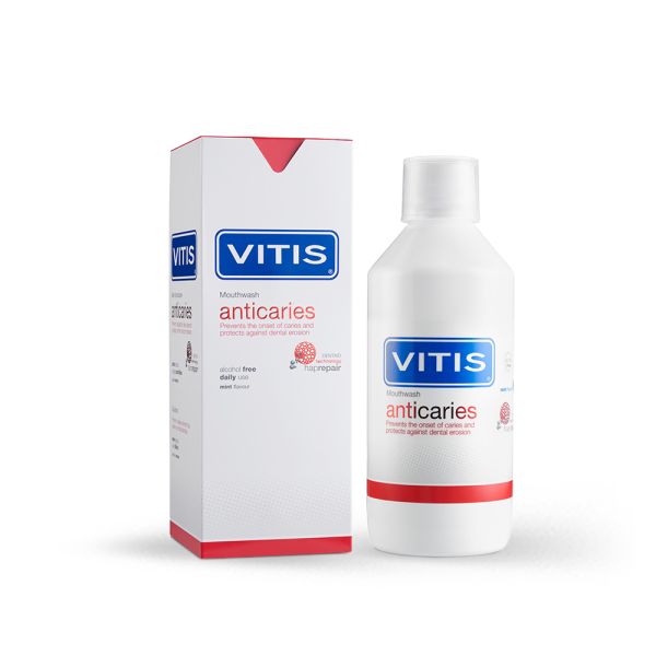 VITIS, ANTICARIES RASTVOR ZA ISPIRANJE USTA, 500 ml