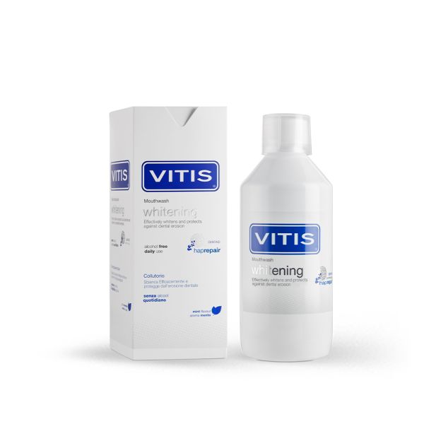 VITIS, TEČNOST ZA ISPIRANJE USTA WHITENING, 500 ml