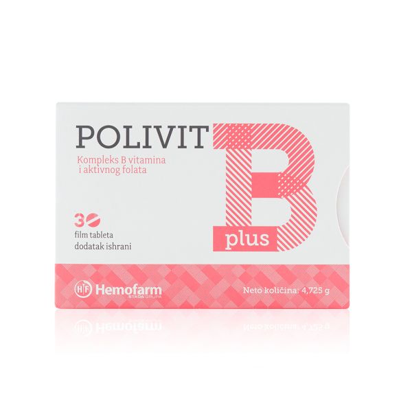 POLIVIT B PLUS, 30 TABLETA