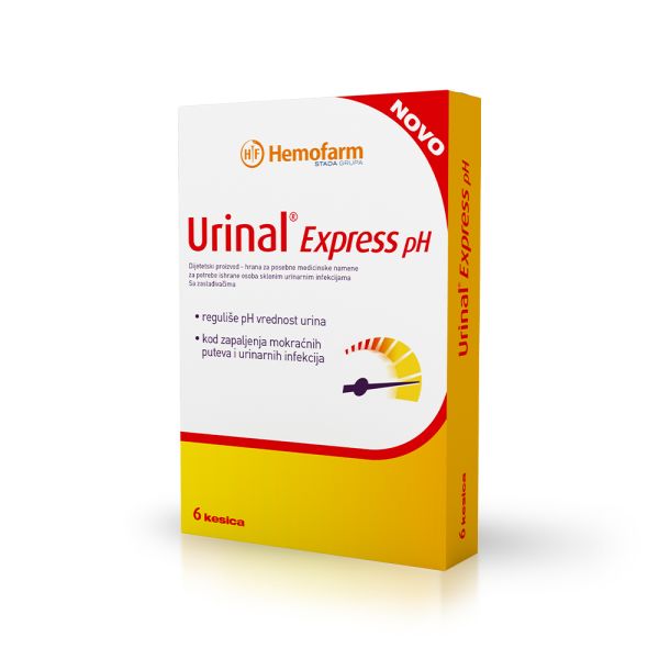 URINAL EXPRESS Ph, 6 KESICA