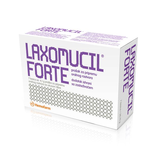 LAXOMUCIL FORTE, 7 KESICA