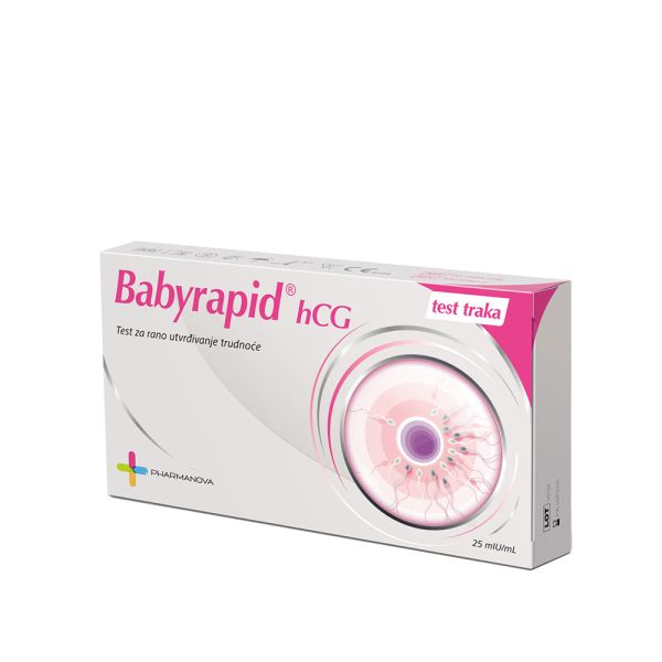 BABYRAPID HCG TEST TRAKA, 1 KOMAD